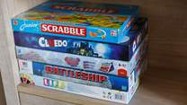You will find plenty of books and games to keep everyone occupied here. 