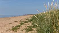 Heacham has a North and South beach. North beach has a long promenade, perfect for a stroll, and South beach is quieter,  ideal for dog walking and fishing. 