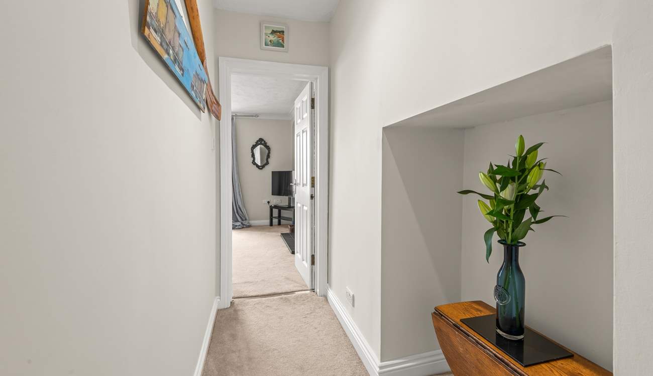 Looking back into the sitting-room from the kitchen.