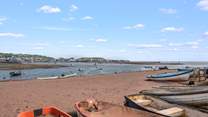 A quick ferry ride will land you in Teignmouth, just across the water. You can almost touch Teignmouth beach you are so close. You really have best of both seaside hotspots.
