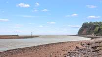 Shaldon beach is simply stunning. 