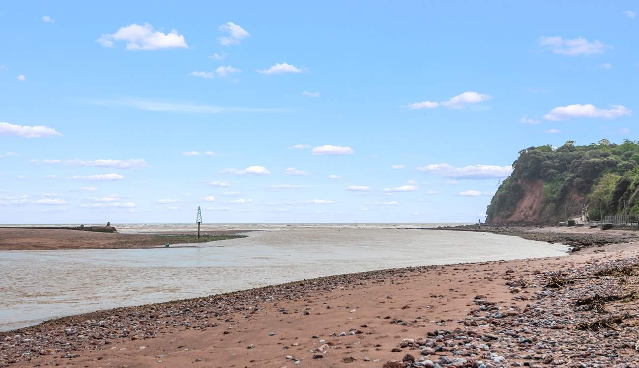 Shaldon beach is simply stunning. 
