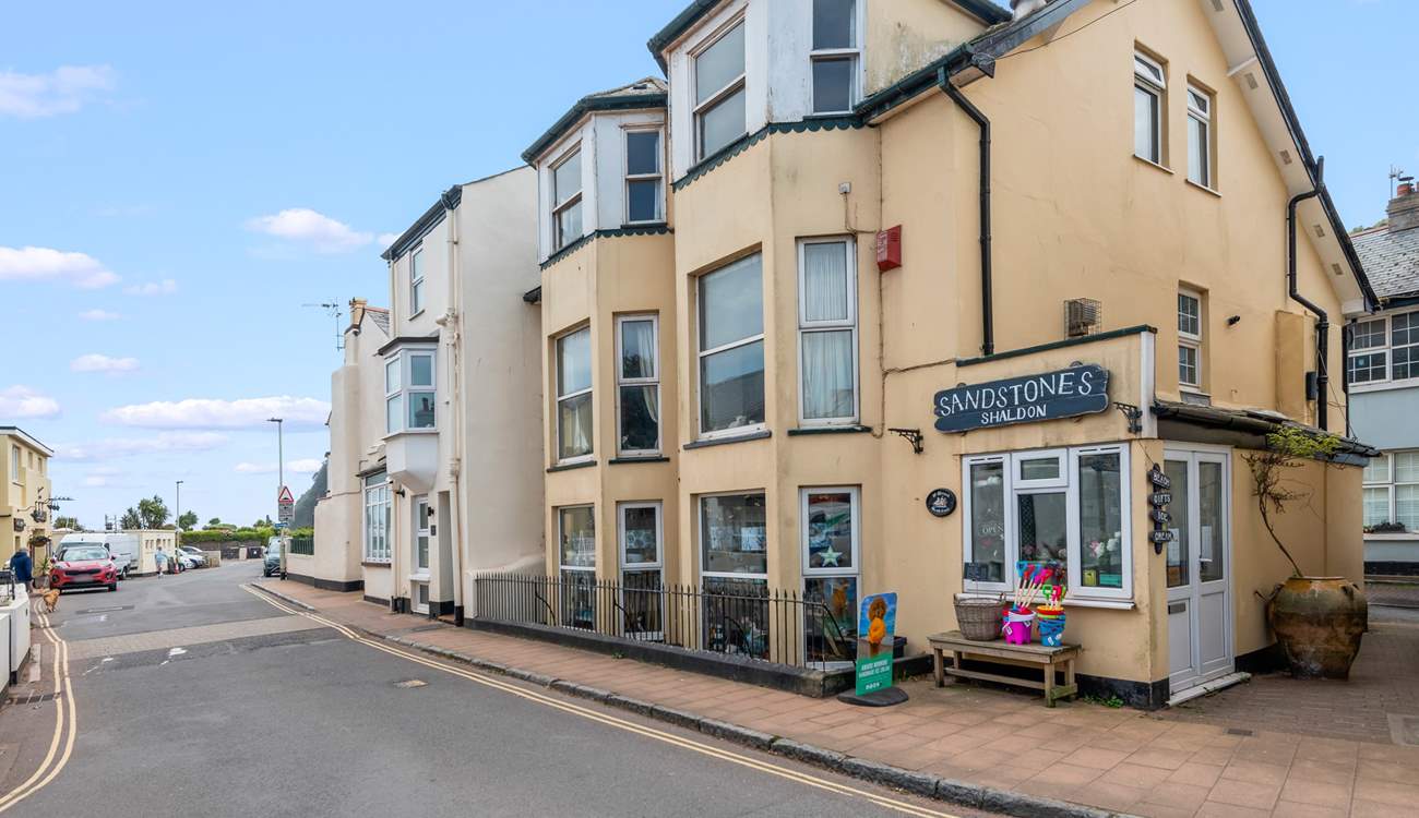 Shaldon is lined with beautiful shops. Finding a treat to take home will be a doddle.