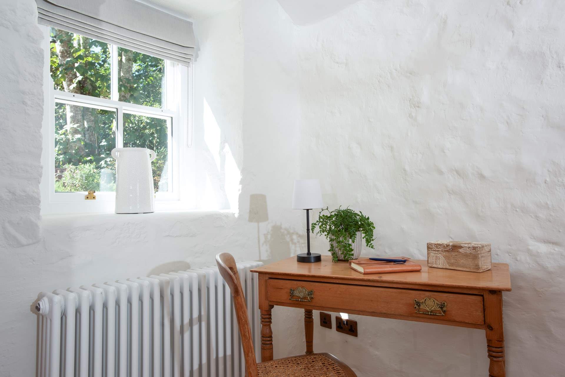 A quiet corner offers a space to reflect.