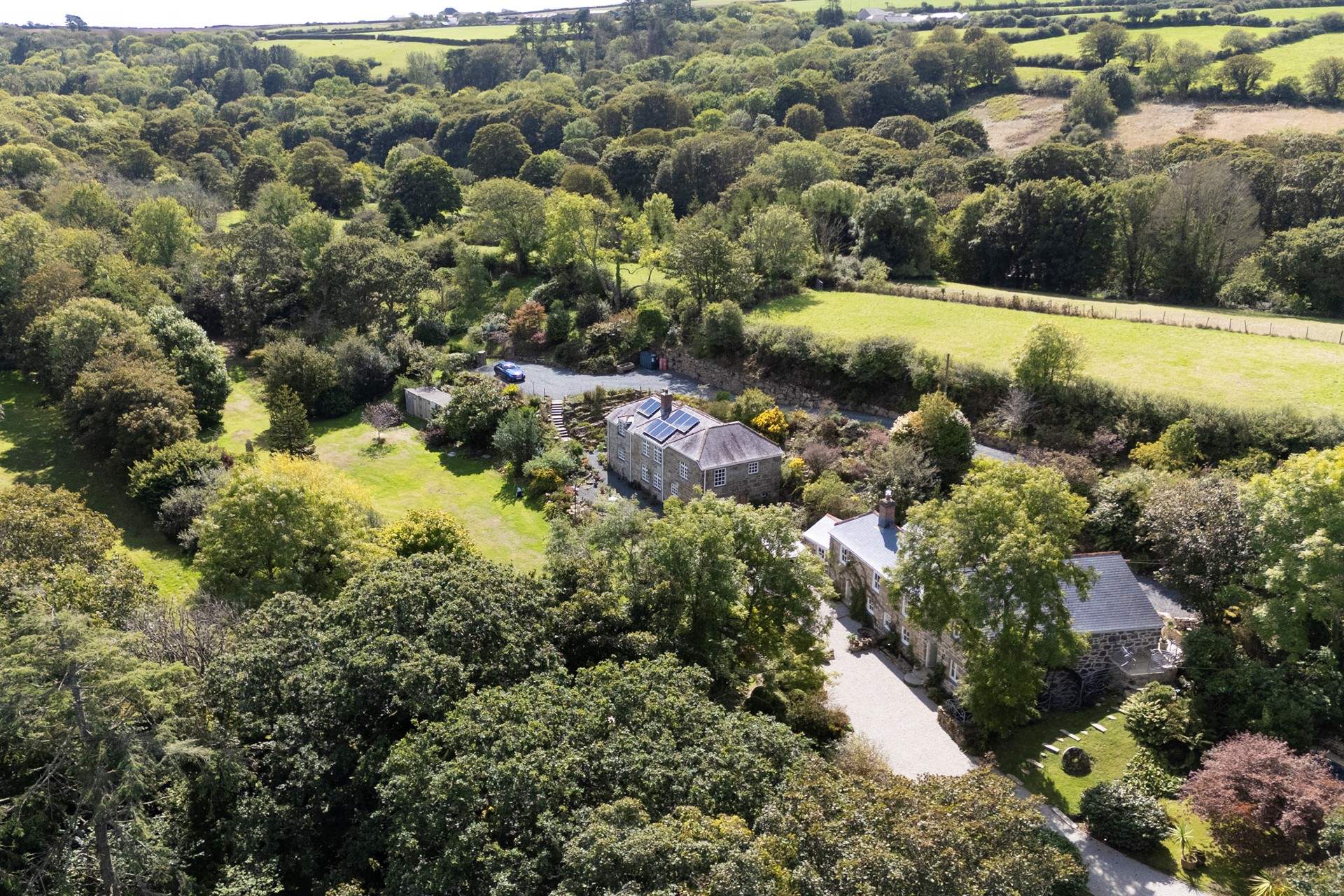 Clapper Mill is nestled in the countryside close to Lamorna Cove.