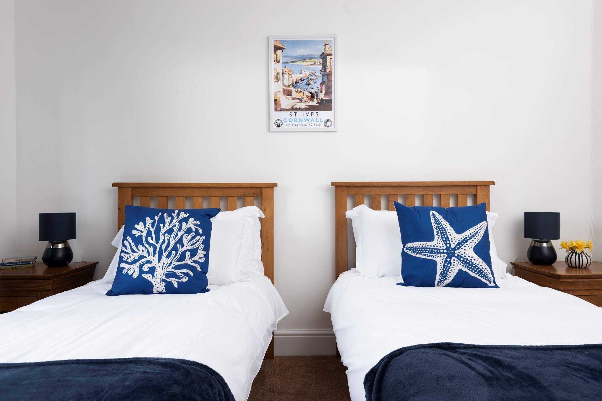 Bedroom 3 is a cosy twin.