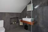 Take a refreshing shower in the second floor shower-room.