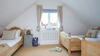 The triple beds are perfect for children but are also suitable for adults.