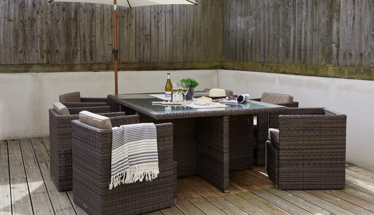 A great place for al fresco dining.