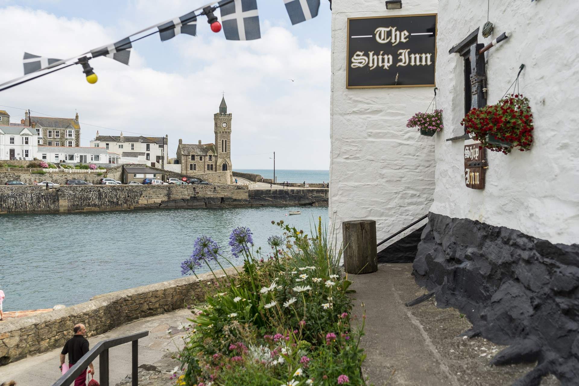 The historic waterside pub, The Ship Inn at Porthleven, is well worth a visit.