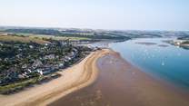 There are many coastal towns where you can enjoy a pub lunch and a walk along the coast.