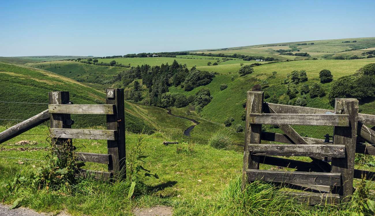Exmoor is on your door step.