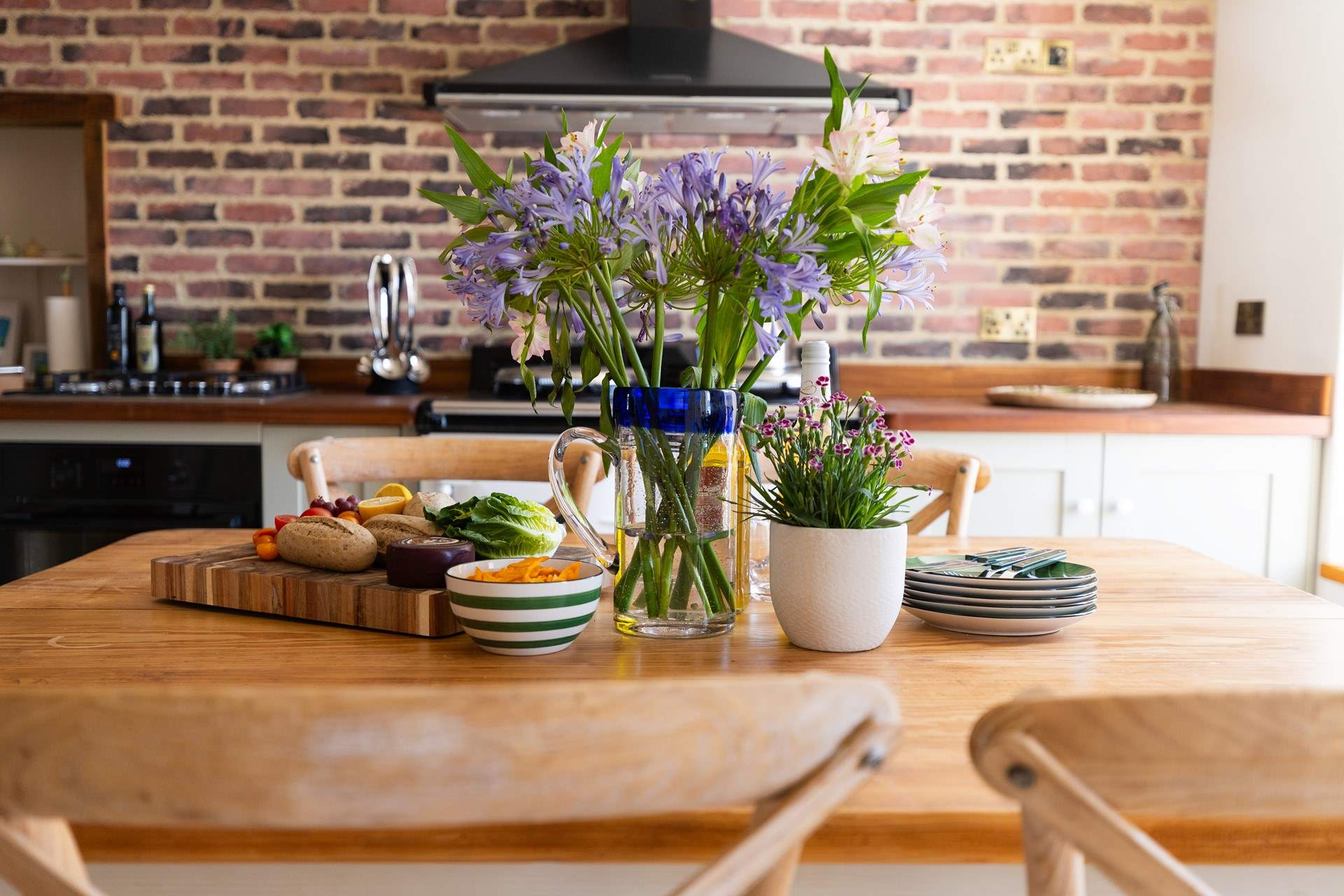 The perfect place to linger over leisurely breakfasts and relaxed dinners together.