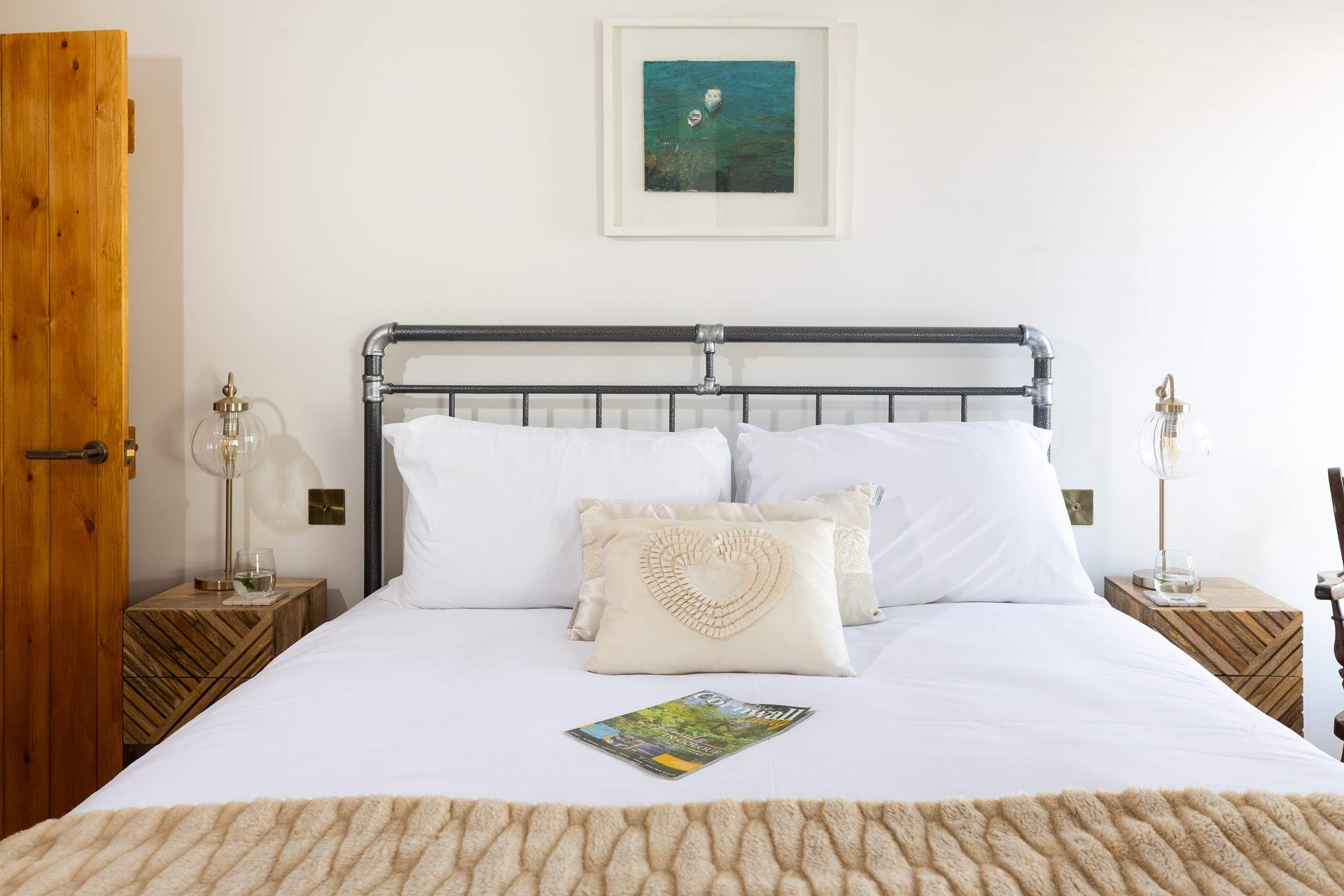 A private second double bedroom thoughtfully designed with beautiful details throughout.