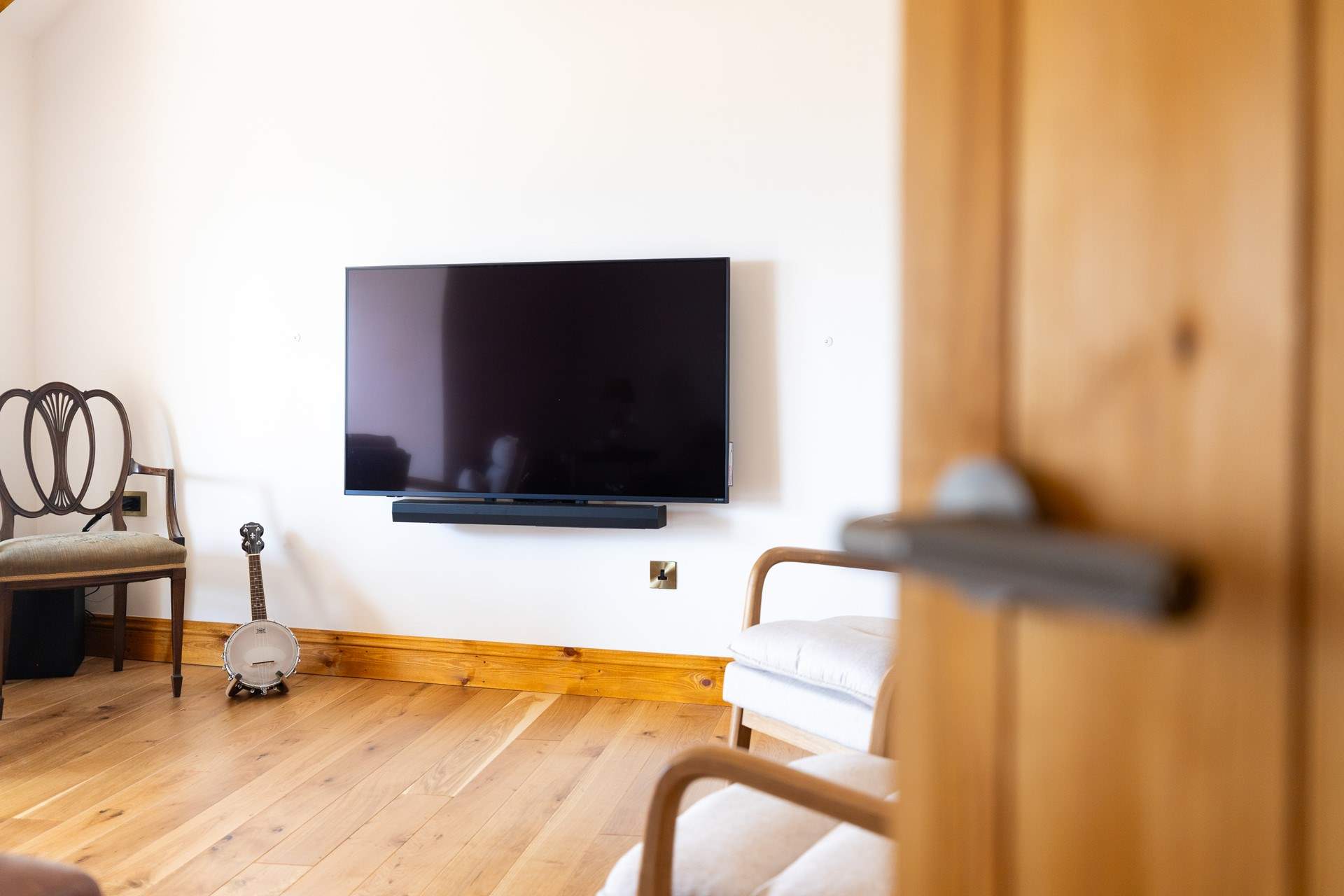 The second Smart TV with Sky and Netflix.