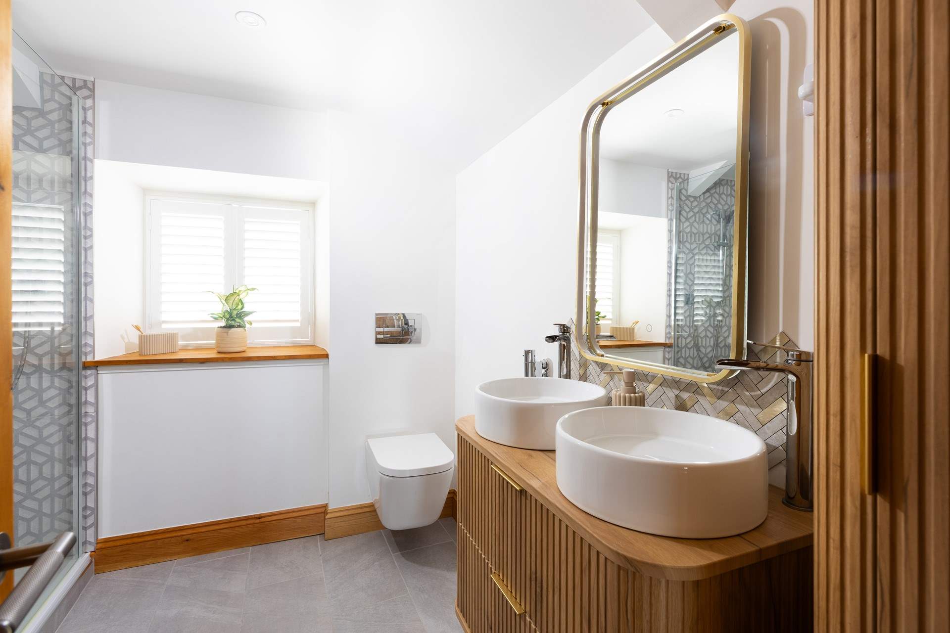Your luxurious en suite shower-room.