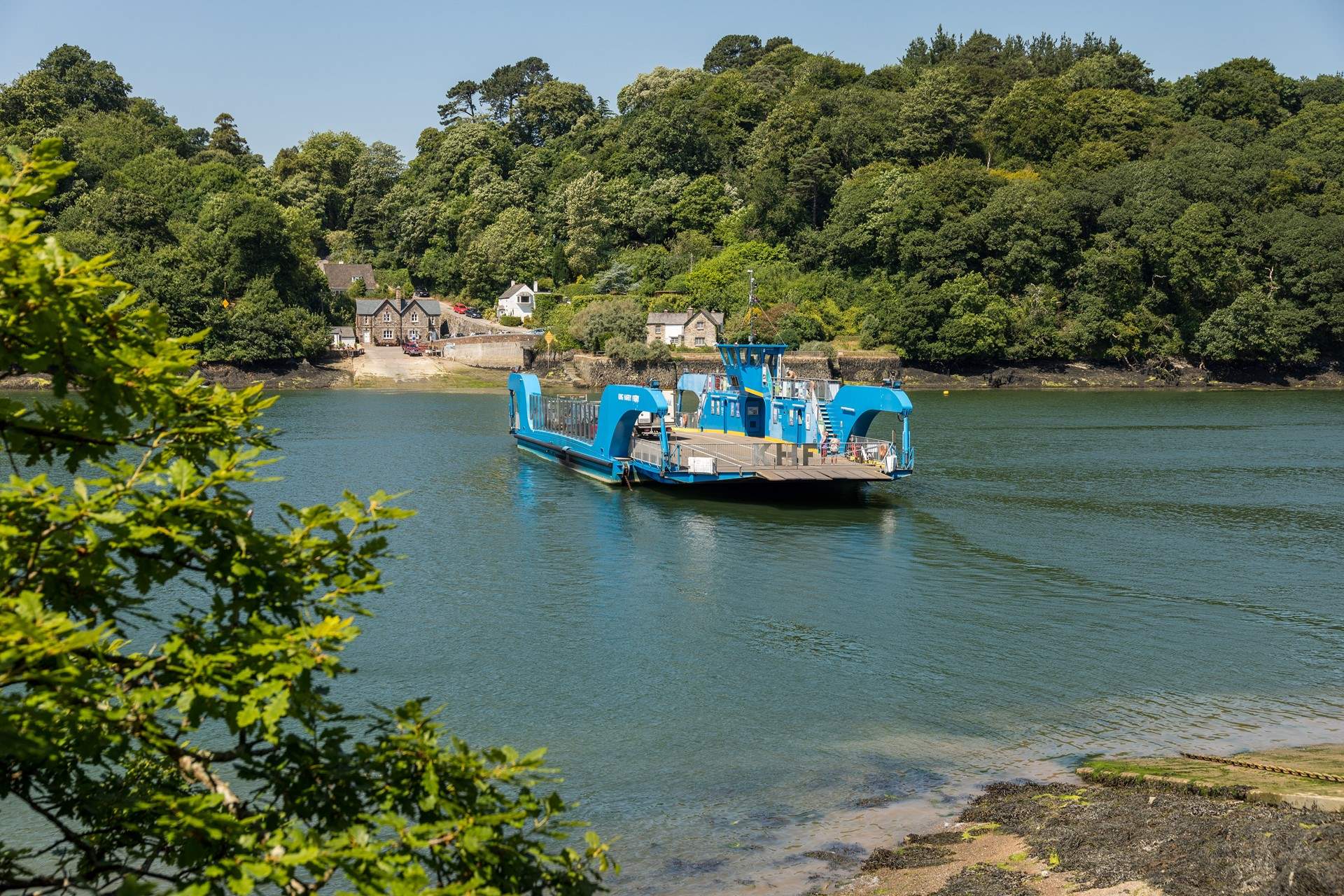 Hop in the King Harry Ferry over to the Roseland to discover many beautiful beaches. 