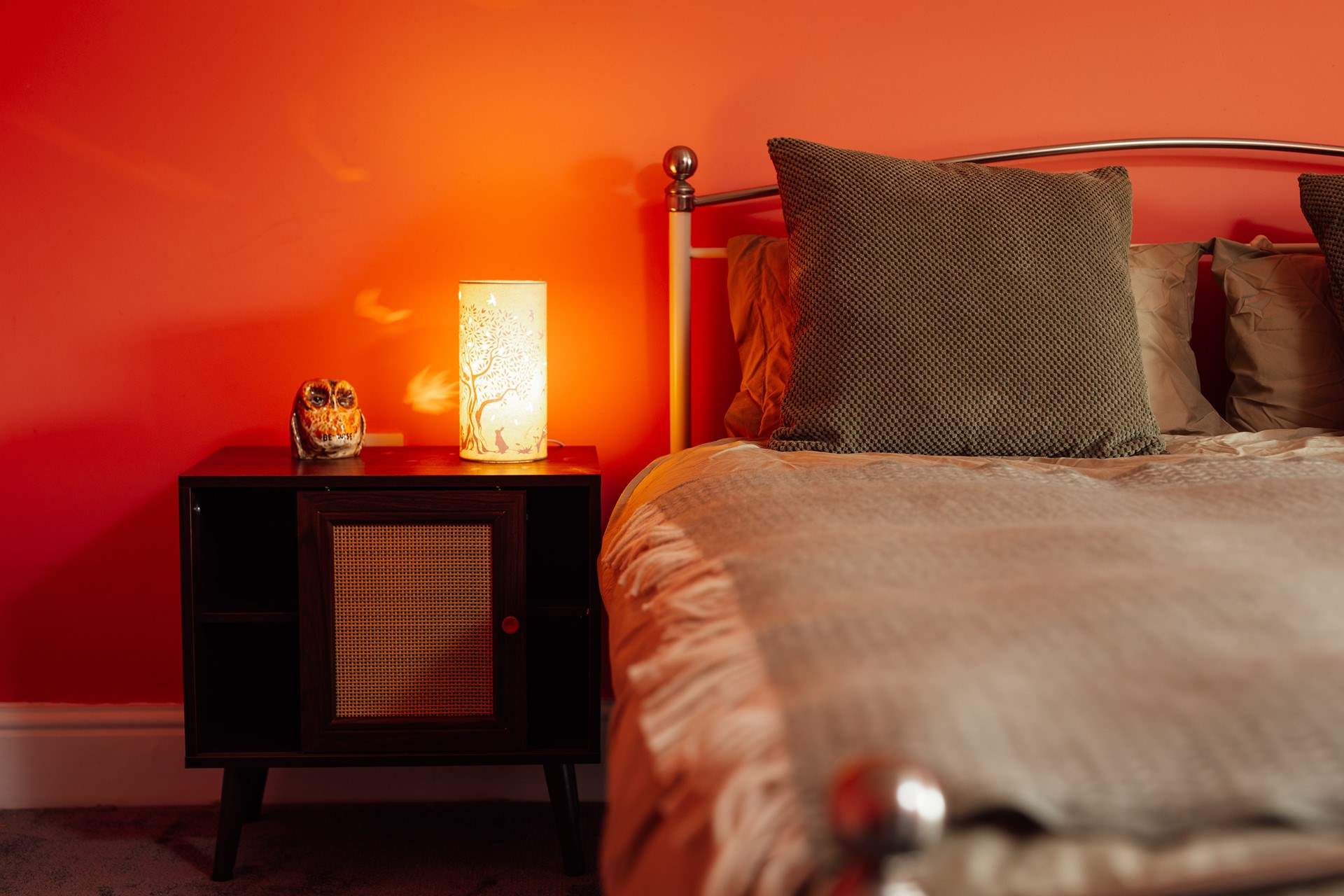 Lights out after a day in the sea air. A good night's sleep is promised in the hushed bedrooms. 
