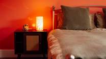 Lights out after a day in the sea air. A good night's sleep is promised in the hushed bedrooms. 
