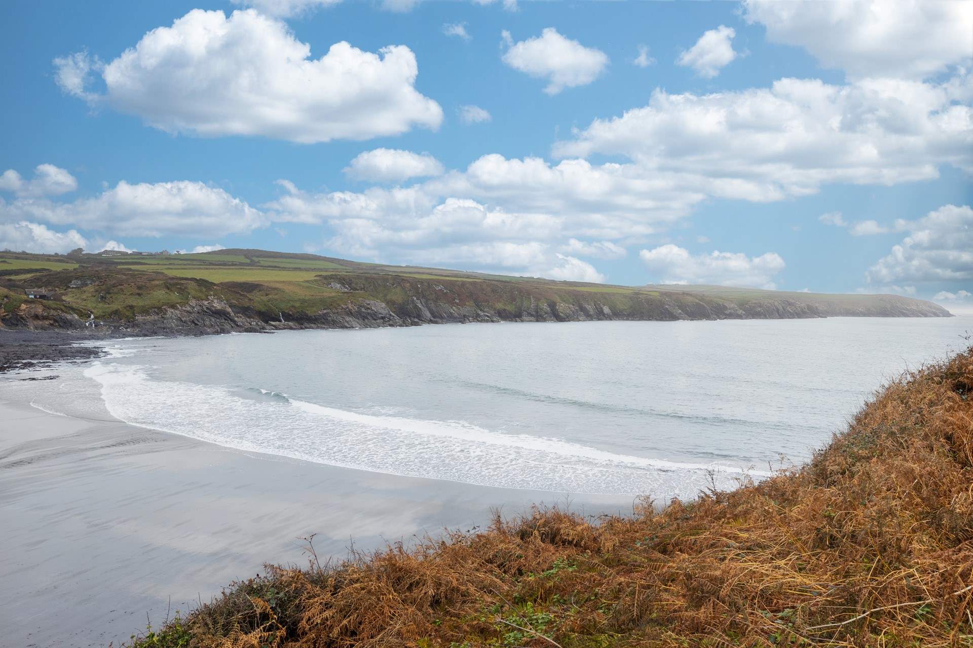Take a dip before breakfast at Abereiddy Beach .A two minute stroll away. 