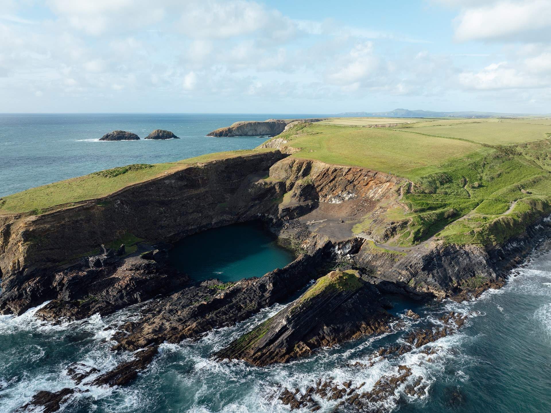 From the doorstep of The Beach House discover craggy coves and swathes of golden sandy beaches along the world renowned Pembrokeshire Coast Path. 