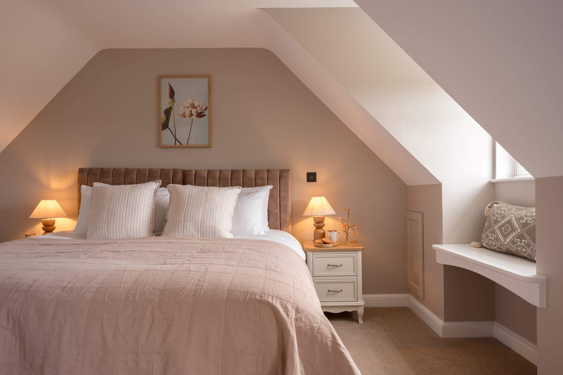 Natural textures and elegant design make this farmhouse unforgettable.