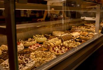 The award-winning restaurant is famous for its home-made family recipe cakes.