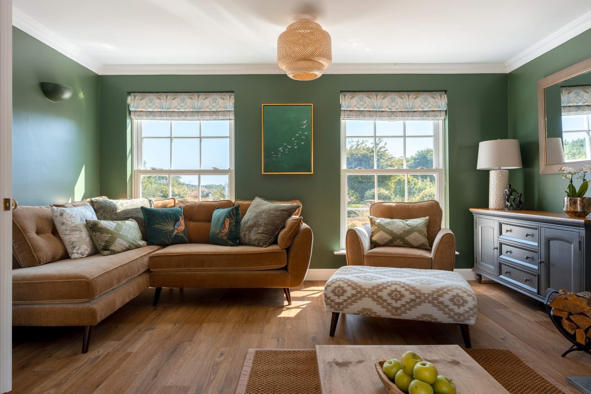 Sink into the sumptuous sofas. 