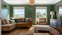 Sink into the sumptuous sofas. 