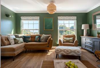 Sink into the sumptuous sofas. 