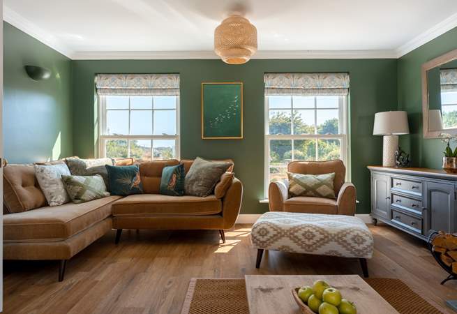 Sink into the sumptuous sofas. 