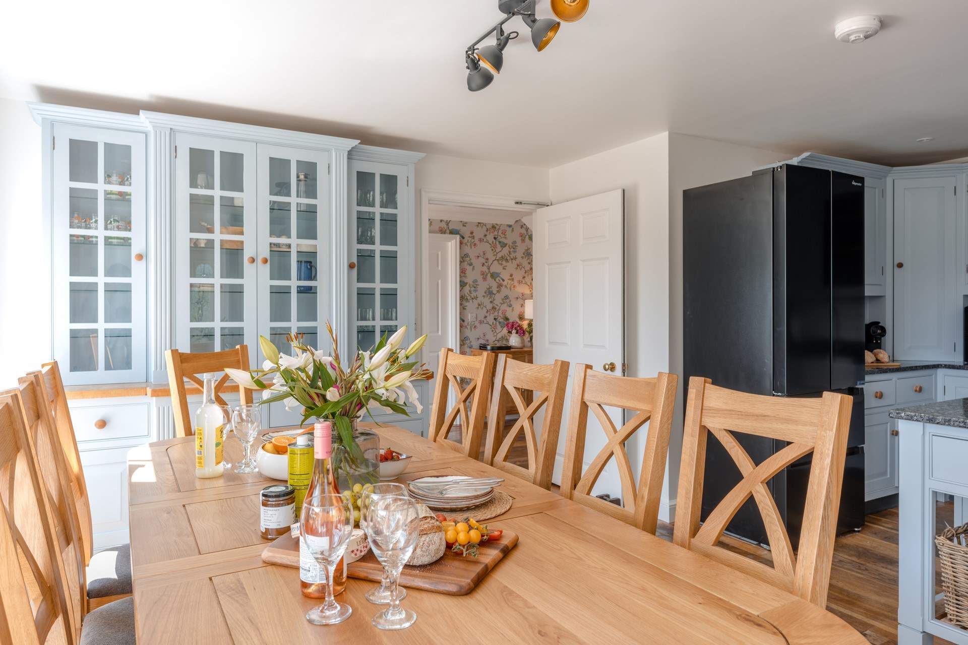 Rustic elegance meets modern comfort.