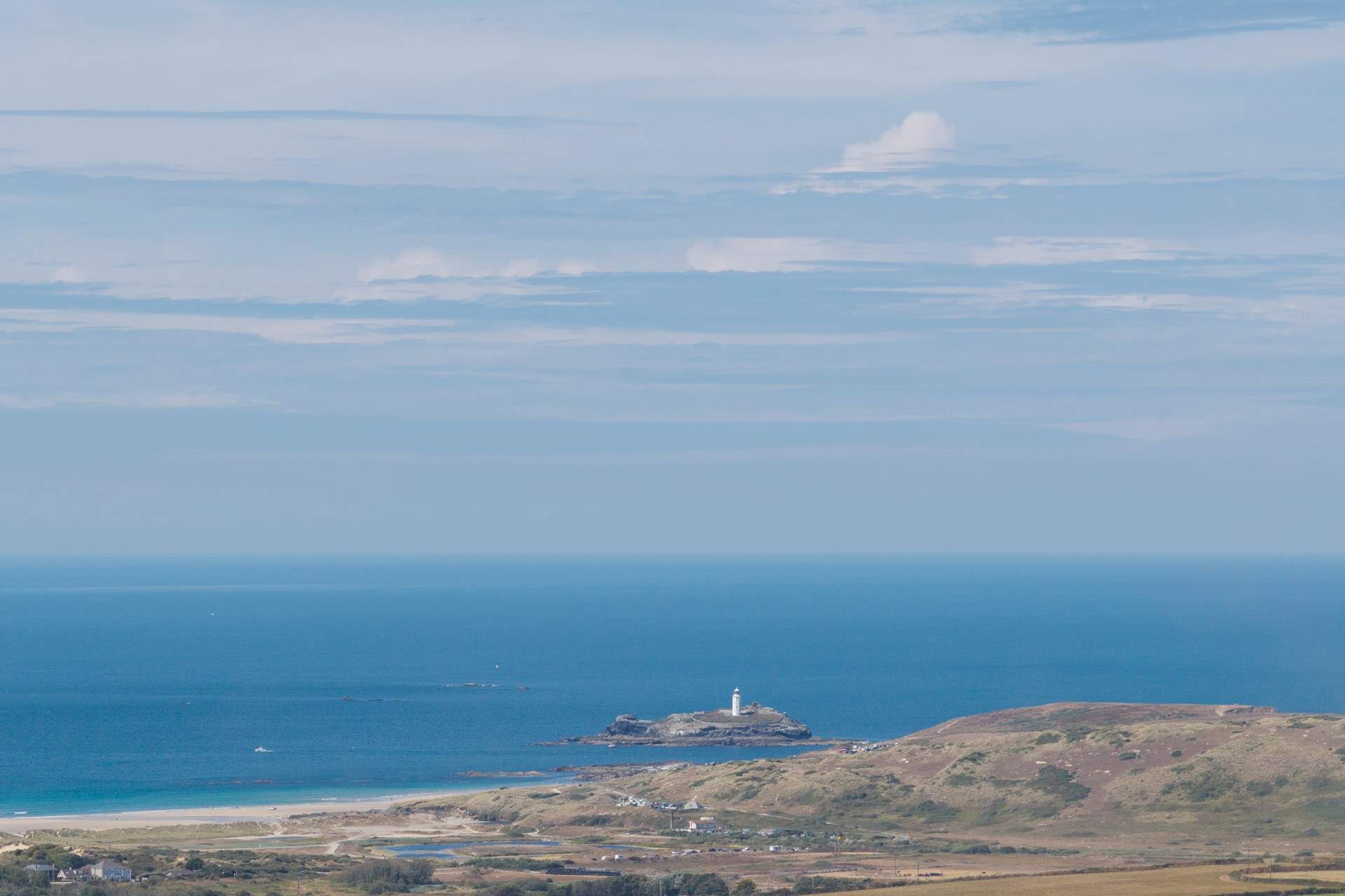 Godrevy is a ten minute drive from the farmhouse, gaze at the famous lighthouse. 