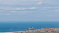 Godrevy is a ten minute drive from the farmhouse, gaze at the famous lighthouse. 