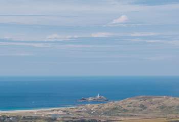 Godrevy is a ten minute drive from the farmhouse, gaze at the famous lighthouse. 