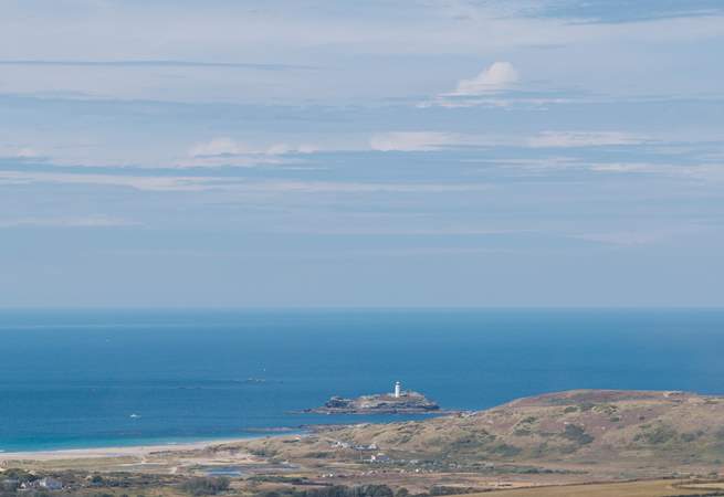 Godrevy is a ten minute drive from the farmhouse, gaze at the famous lighthouse. 