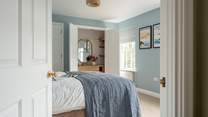 Beautifully designed for comfort, bedroom 3 is a versatile 'zip and link' king-size.