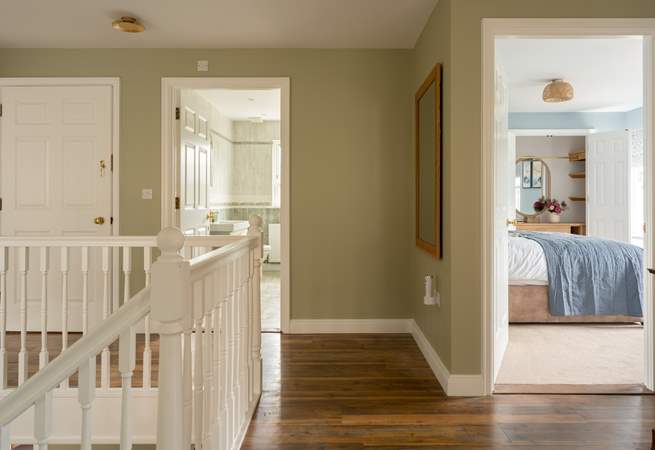 Bedroom 3 is next to the family bathroom.