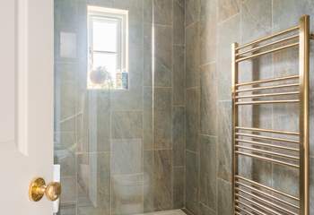 The sophisticated shower-room.