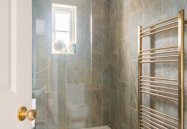 The sophisticated shower-room.