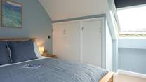 Plenty of storage here and in every room.