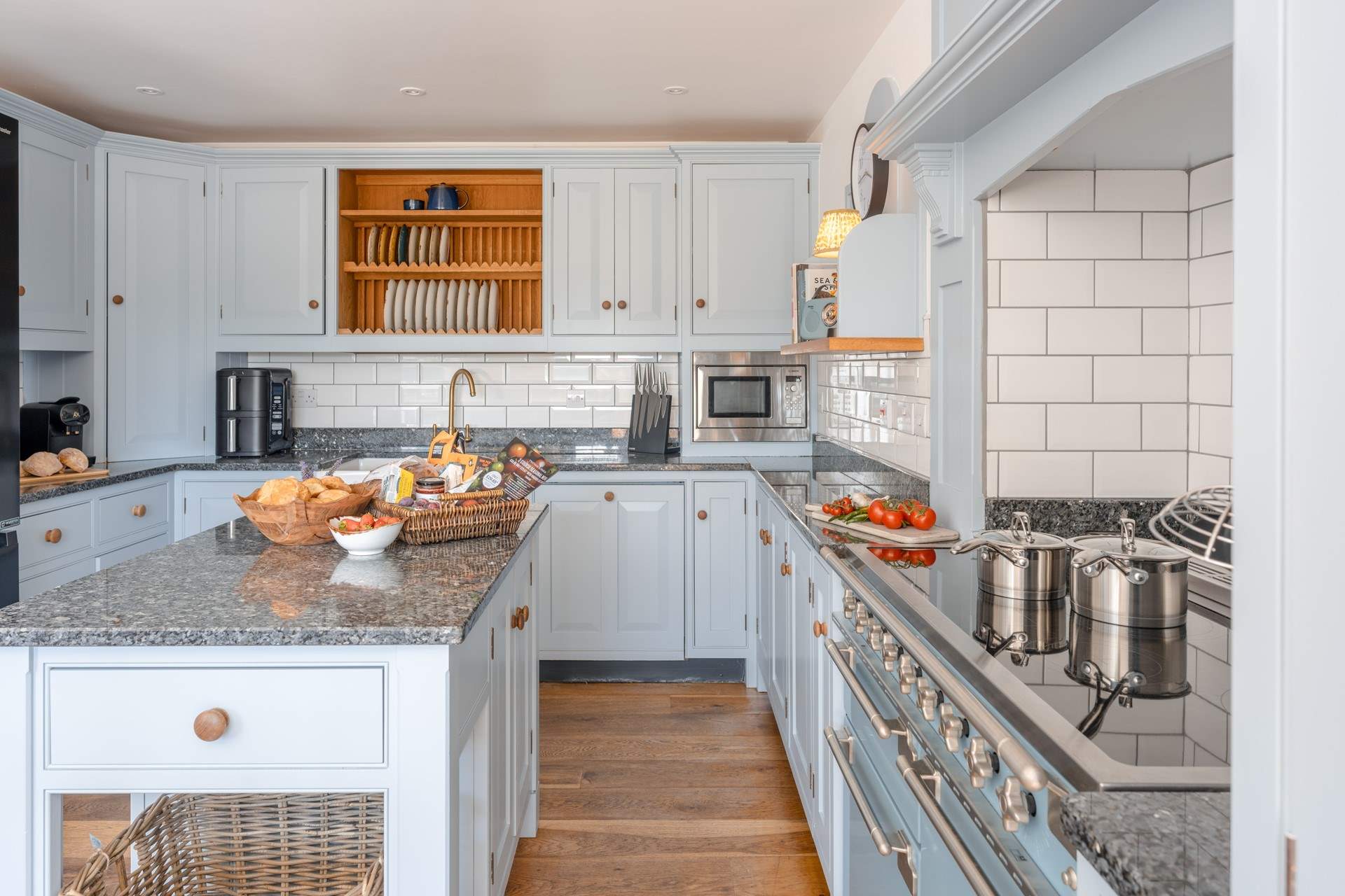 The heart of the home, a beautifully designed kitchen and dining area.