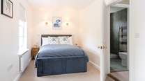 Bedroom 4 is a cosy double and is next to an inviting shower-room.