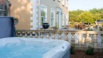 Soak the day away.
