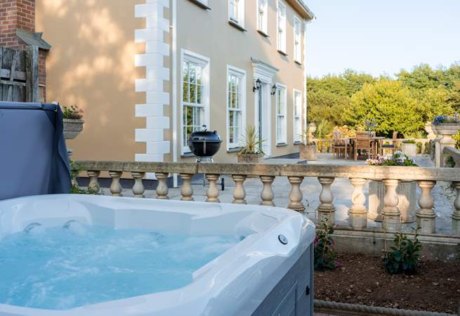 Soak the day away.