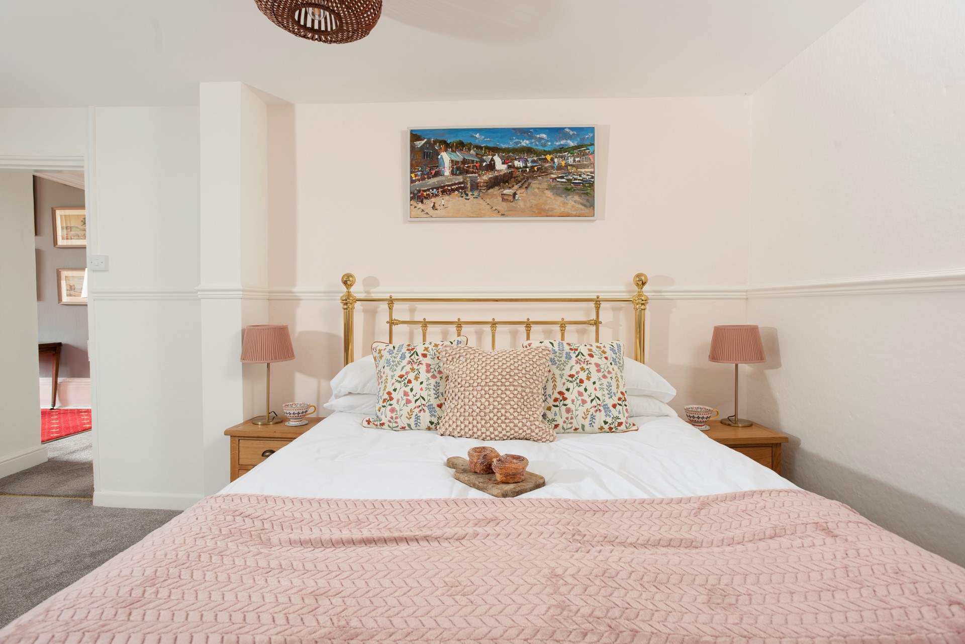 Tastefully furnished.