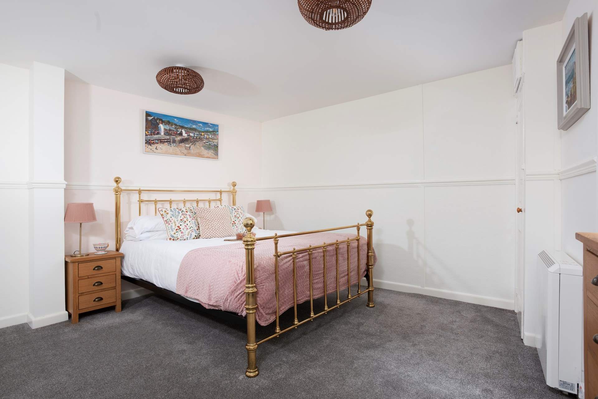 A cosy bedroom for a perfect night's sleep.