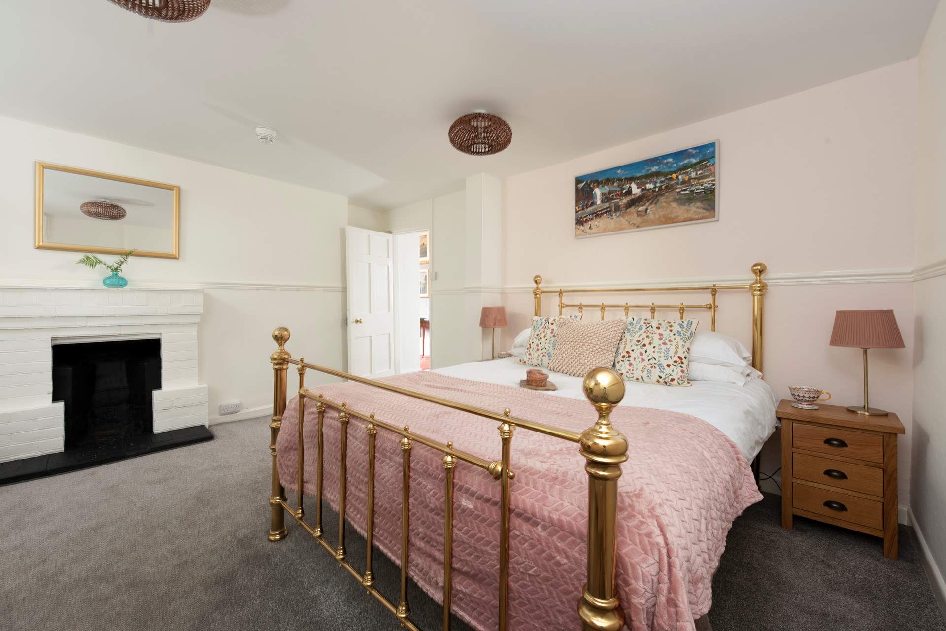 Bedroom 2 is a charming double.