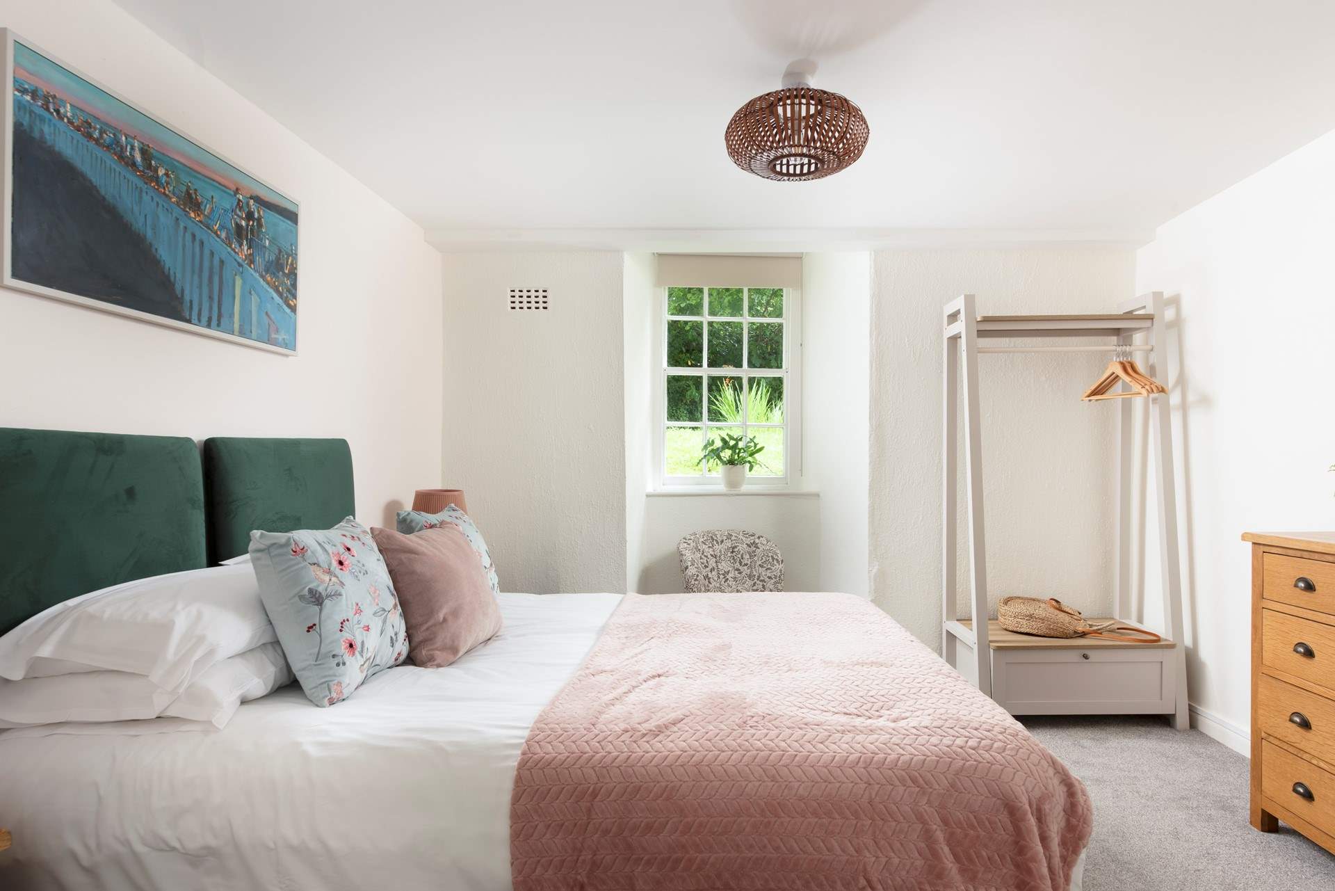 Bedroom 1 has a stylish 'zip and link' offering flexibility.
