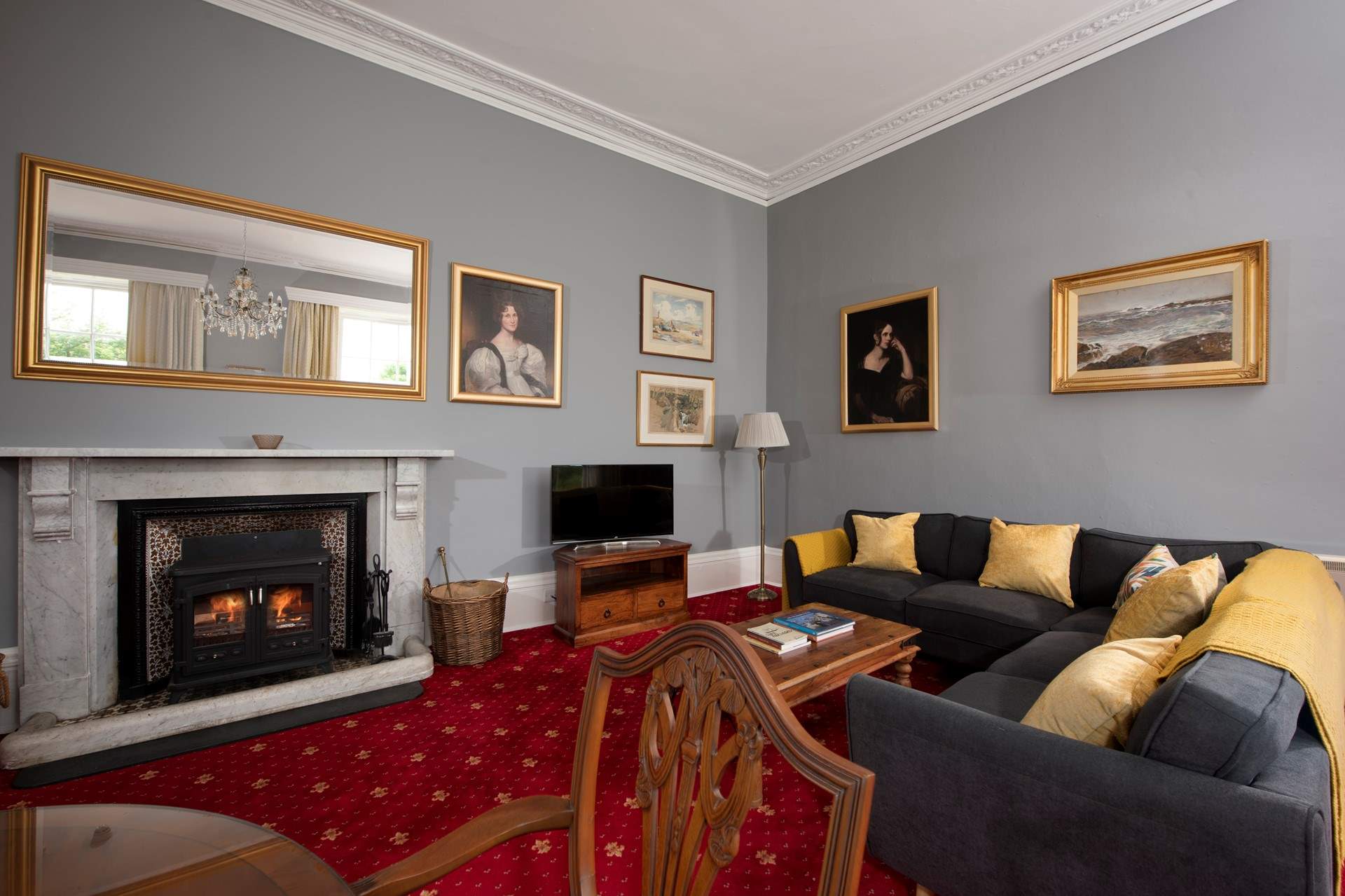 Light the cosy wood-burner after a day exploring this beautiful part of Cornwall.